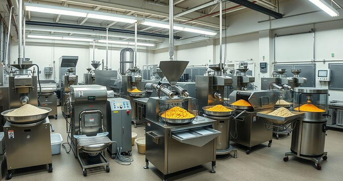 Como Escolher Máquinas de Processamento de Alimentos para sua Indústria