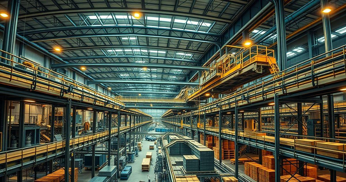 Transportadores Aéreos Industriais como Solução Eficiente para o Transporte de Materiais